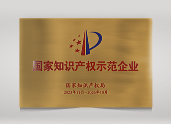 國家知識產權示范企業(yè)